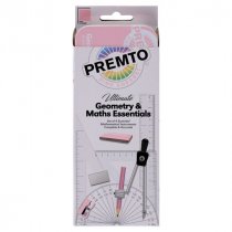 Premto 9pce Maths Set - Pink Sherbet