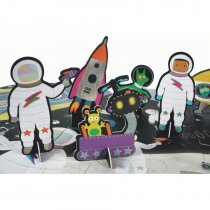 Floss & Rock: Space Giant Floor Puzzle 60 Big Pieces