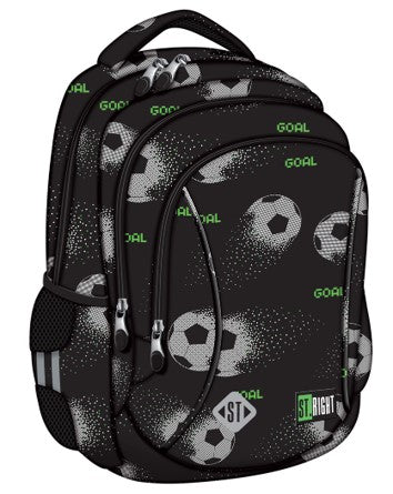 BACKPACK ST 17IN PIXEL FOOTBALLS
