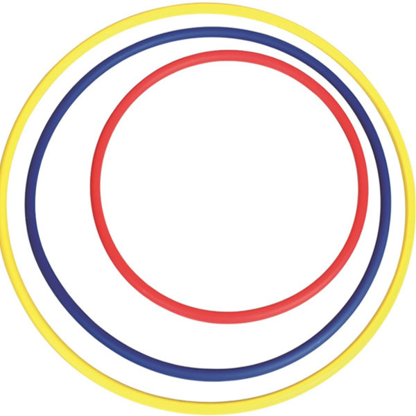 Megaform - 50cm round hoop RED