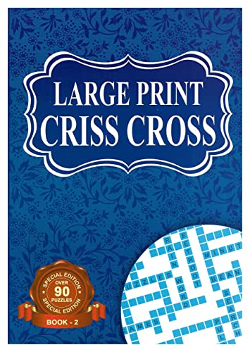 large print crisscross - 90 puzzles