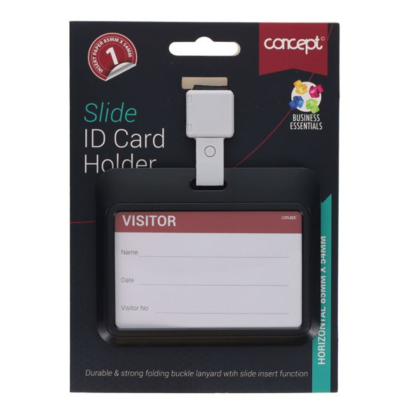 Slide ID Card Holder