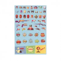 200+ Assorted Sticker Pad - Super Heros