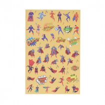 200+ Assorted Sticker Pad - Super Heros