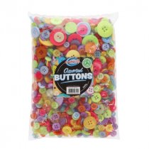 Crafty Bitz 300g Assorted Buttons