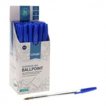 Concept Box 50 Ballpoint Pens - Blue