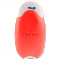 Milan Fluo School Eraser - 4 Asst