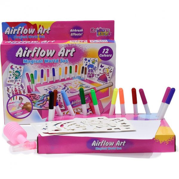 AIRFLOW ART MAGICAL WORLD SET Kreative Kids