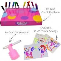 AIRFLOW ART MAGICAL WORLD SET Kreative Kids