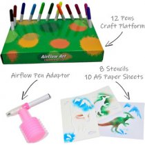AIRFLOW ART DINOSAUR SET Kreative Kids