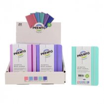 Premto Pastel A6 192pg Journal & Sketch Book CDU - Asst
