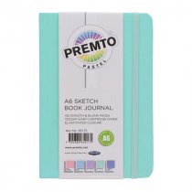 Premto Pastel A6 192pg Journal & Sketch Book CDU - Asst