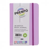 Premto Pastel A6 192pg Journal & Sketch Book CDU - Asst