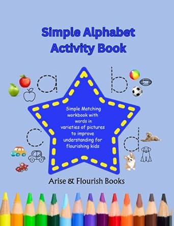 Simple Alphabet Activity Book