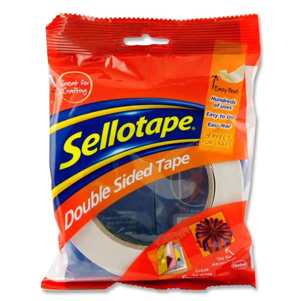 Sellotape Double Sided Tape - 25mmx33mm