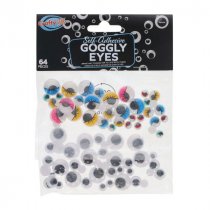 Crafty Bitz Pkt.64 Asst Goggly Eyes