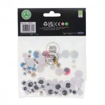 Crafty Bitz Pkt.64 Asst Goggly Eyes