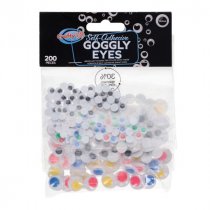 Crafty Bitz Pkt.200 Asst Goggly Eyes