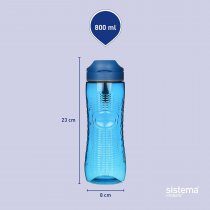 Sistema Tritan 800ml Active Water Bottle