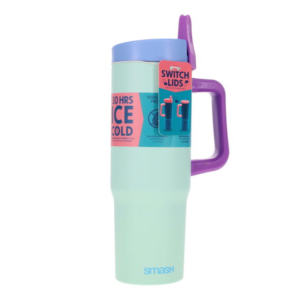 Smash 860ml Stainless Steel Bottle - Mint