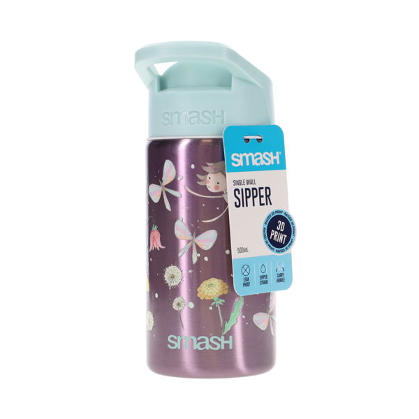 Smash 450ml Fashion Sipper Bottle - Pixie Dust