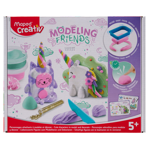 Maped Creativ Modelling Friends Set - Magical