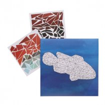 Icon Mosaic Sticker Art - Sea Life