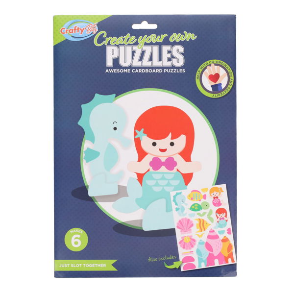 Crafty Bitz Create Your Own Puzzles - Mermaid