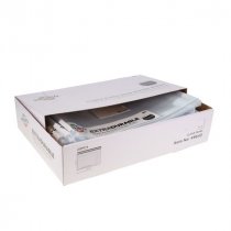 Premto A4+ Extra Durable Double Pocket Mesh Storage Wallet - Clear Pearl