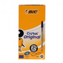 BIC Box 50 Cristal Original Ballpoint Pens - Black