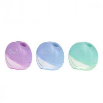 Premto Pastel Twin Hole Sharpener - 3 Asst