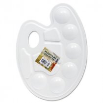 Icon Plastic Painters Palette 22X16.5cm