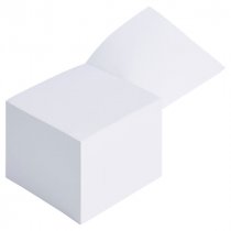 Concept 90x90mm White Paper Block (850)