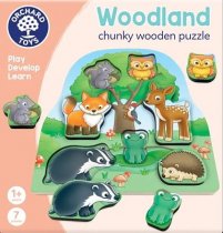 Woodland chunky wooden puzzle