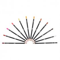 Icon Tin Box 12 Colouring Pencils - Skin