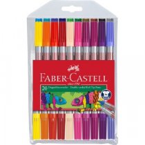 Faber-Castell - Redline Double Ended Fibre Tip Pen 20