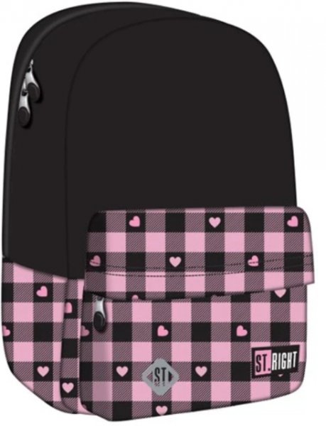 BACKPACK ST PINK CHECKERED