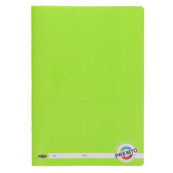 Premto A4 160pg Durable Cover Manuscript Book - Asst