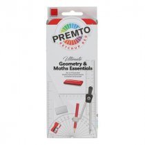 Premto 9pce Maths Set - Ketchup Red