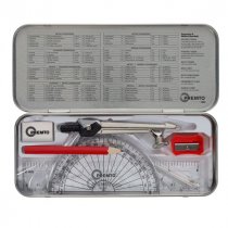 Premto 9pce Maths Set - Ketchup Red