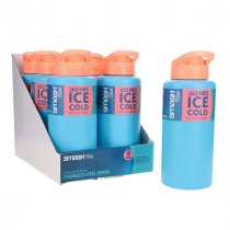 Smash 1ltr Stainless Steel Bottle - Blue