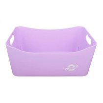 Premto Pastel Large Storage Basket - Wild Orchid