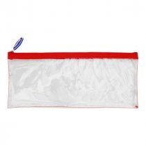 Ormond Transparent Pencil Case 330x125mm - 3 Asst