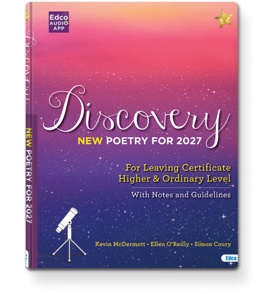 Discovery - New Poetry for 2027 - Higher & Ordinary Level - Textbook and Student Portfolio - Set