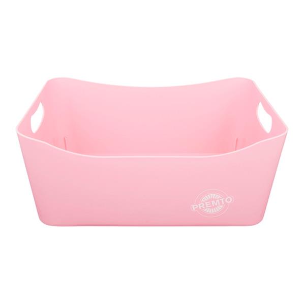 Pastel Large Storage Basket - Pink Sherbet