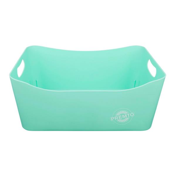 Pastel Large Storage Basket - Mint Magic