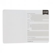 Concept A6 192pg Soft Cover Notebook