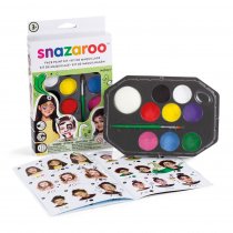 SNAZAROO Face & Body Paint RAINBOW 11 Piece