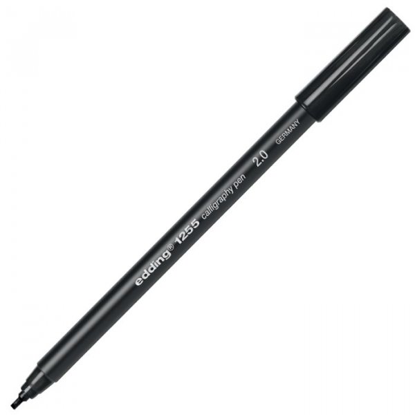 Edding 1255 2.0 Calligraphy Pen Black 001