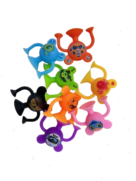 Popper suction monsters 8pk